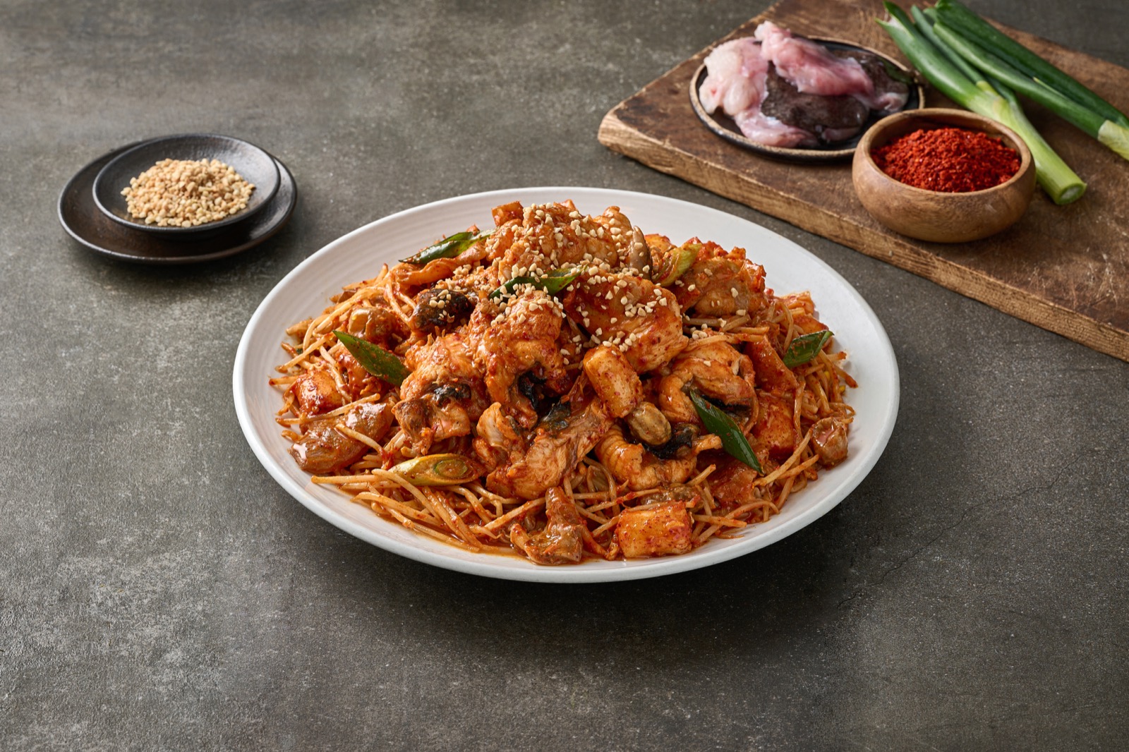 부산식 매콤함을 살린 아구찜